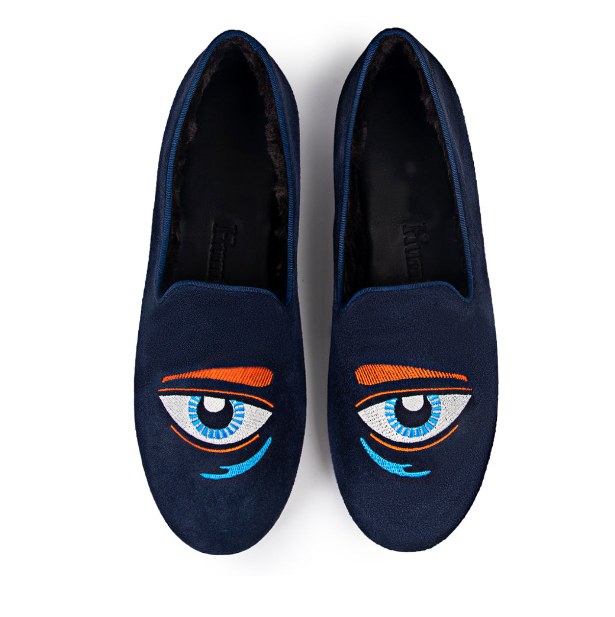 Never Blink Flauschige Pantoffeln