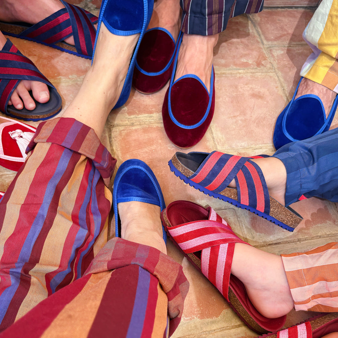 Bleu Bisou Flats - PREORDER