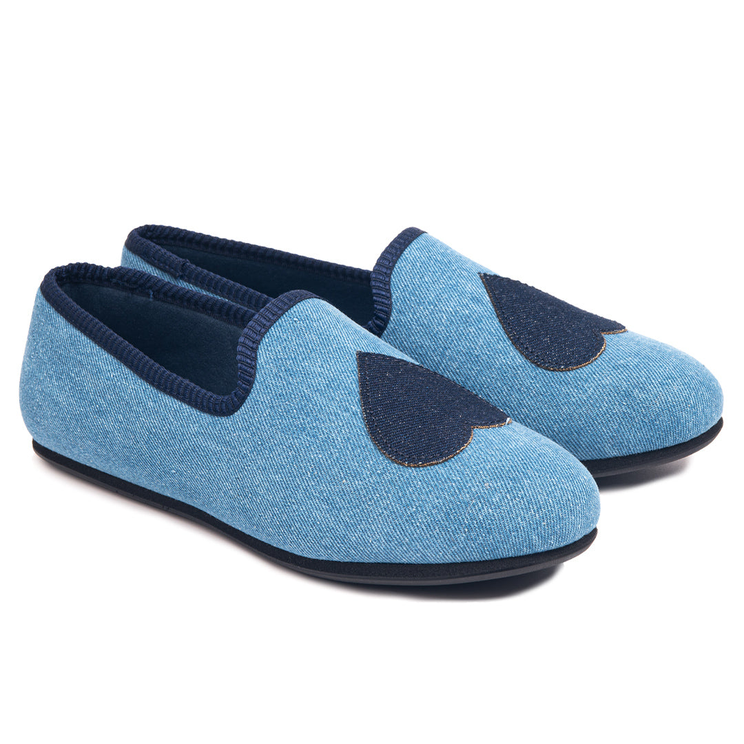 The Indigo Heart Loafer